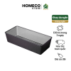 ảnh bìa Khay đựng đồ Homeco một ngăn nhựa màu đen bên trong tiện ích