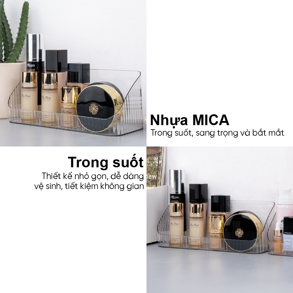 ảnh thông tin sản phẩm Khay nhựa đa năng tiện lợi Homeco size lớn