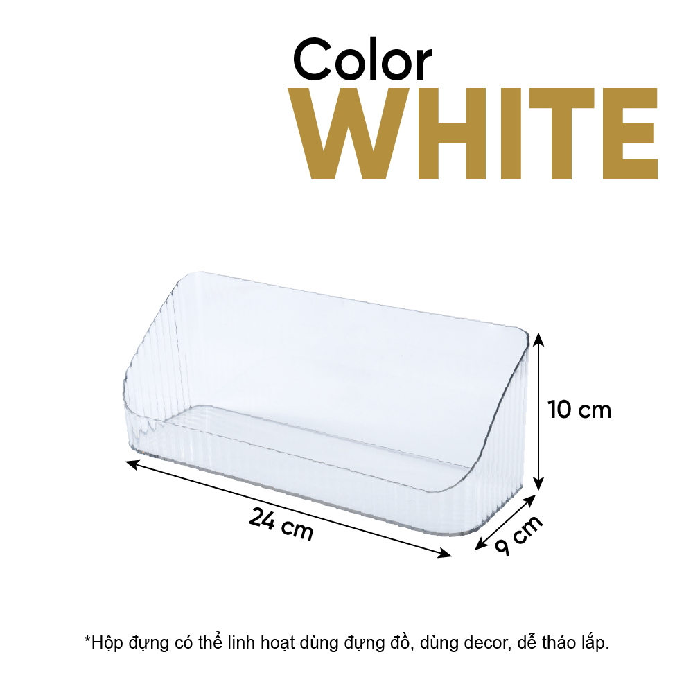 Khay nhựa đa năng tiện lợi Homeco size lớn ảnh số 1 Khay nhựa đa năng tiện lợi Homeco size lớn