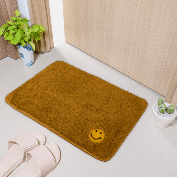 ảnh số 5 Thảm chùi chân Homore lông mịn, chống trơn trượt, thấm hút tốt, nhiều màu sắc 40x60cm