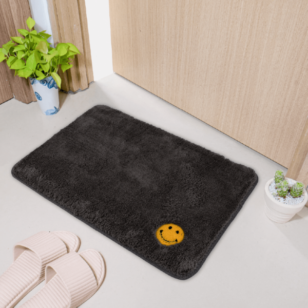 ảnh số 3 Thảm chùi chân Homore lông mịn, chống trơn trượt, thấm hút tốt, nhiều màu sắc 40x60cm