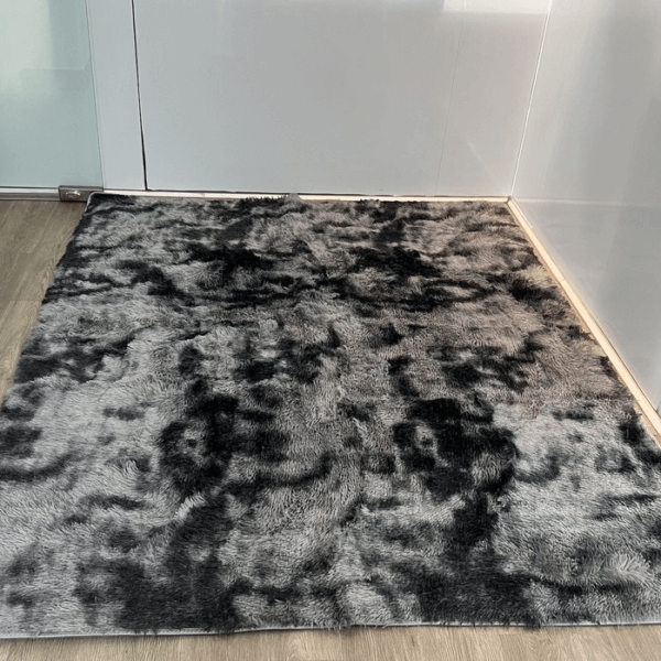 ảnh thảm màu tối Thảm lông trải sàn Homeco trang trí phòng khách, phòng ngủ cao cấp cỡ lớn 160x200cm