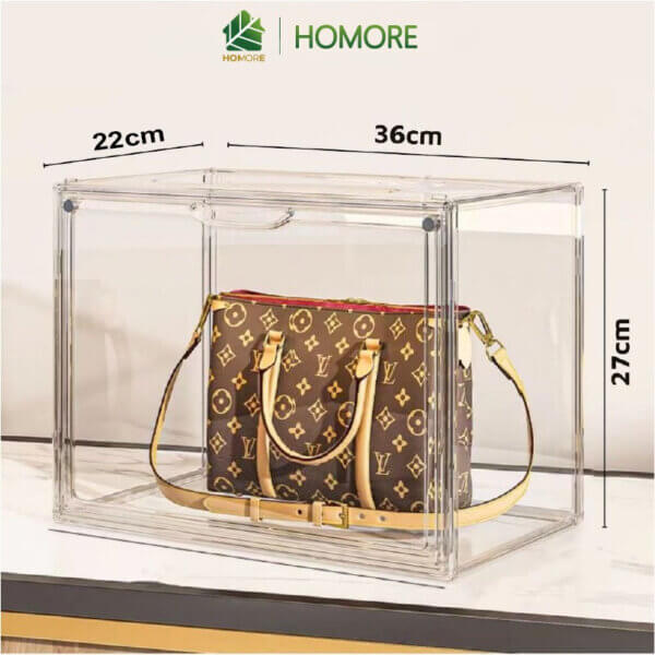 Hộp đựng giày nhựa cứng mica 6